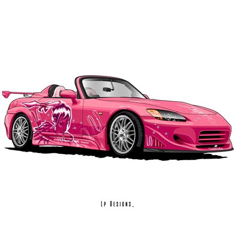 Honda S2000 - 2 Fast And 2 Furious, Lp Designs_ | Honda s2000, Pretty cars, Car drawings