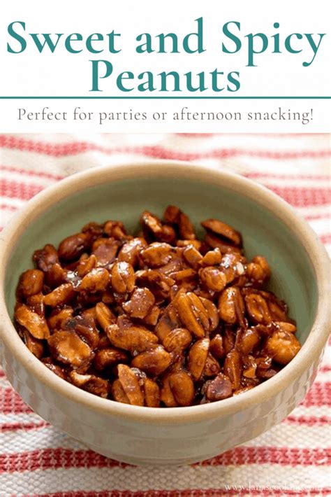 Sweet and Spicy Peanuts Recipe - Lana’s Cooking