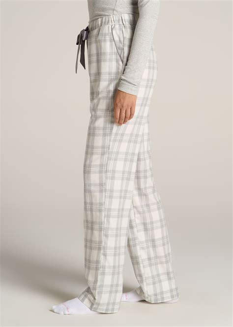 Open-Bottom Flannel Women’s Tall Pajama Pants | American Tall