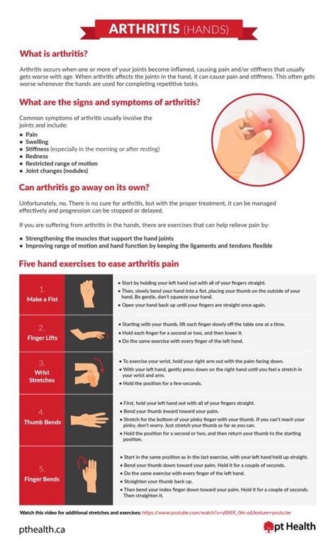 Five Hand Exercises to Ease Arthritis Pain - pt Health
