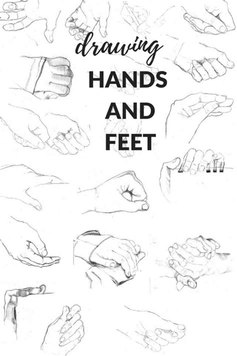 Drawing hands and feet - ARTiful: painting demos