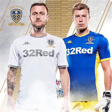 Leeds United 2019-20 Kappa Centenary Home Kit | 19/20 Kits | Football ...