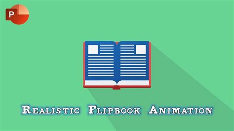 Realistic Flipbook Animation in PowerPoint Tutorial - YouTube