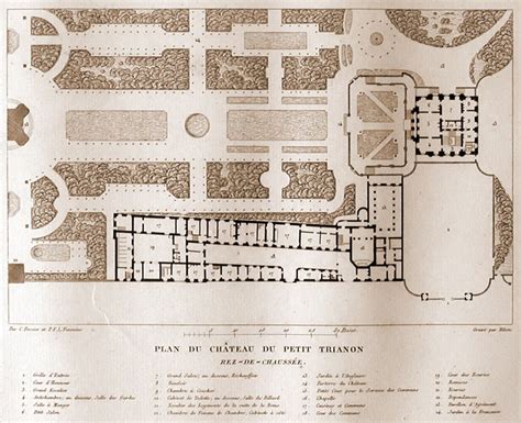 Le Petit Trianon, showing the outbuildings. | Petit trianon, Trianon, Petit trianon versailles