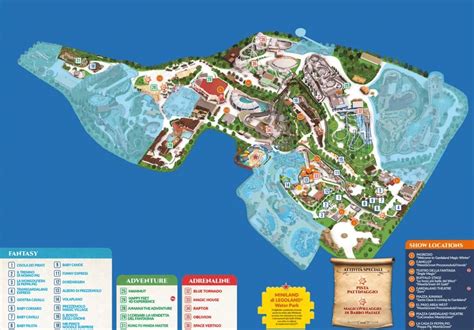 Gardaland Map and Brochure (2023) | ThemeParkBrochures.net