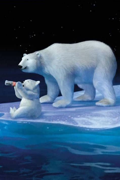 Cool iPhone Wallpapers: Coca Cola Polar Bears