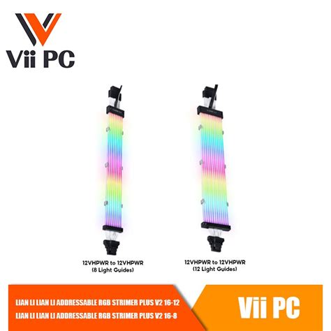 LIAN LI LIAN LI ADDRESSABLE RGB STRIMER PLUS V2 16-8 OR 16-12 ...