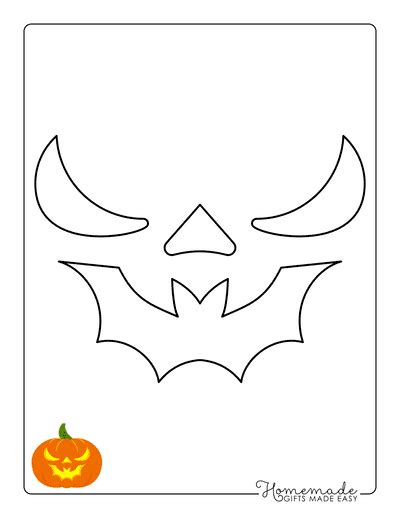 Free Printable Pumpkin Carving Stencils & Templates for Halloween