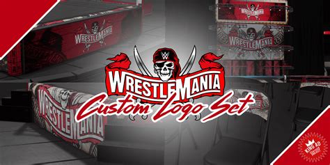 Wrestlemania 37 Custom Arena Logo Set : r/WWEGames