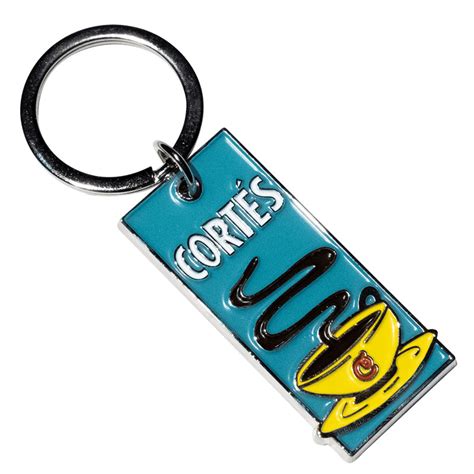 Cortés Keychain - Chocolate Cortés