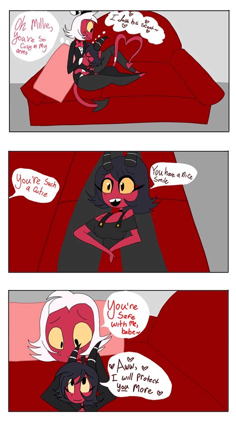 The cuddle: Millie x Moxxie Comic by xWanderDaStarNomad on DeviantArt