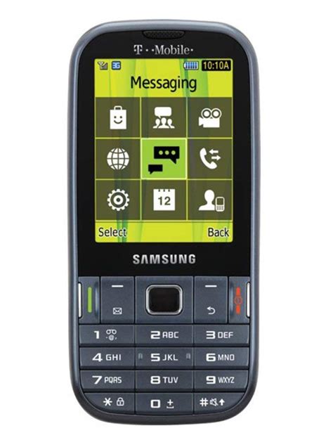 Samsung T379 Gravity TXT Cell Phone (T-Mobile) - Gray/Yellow No ...