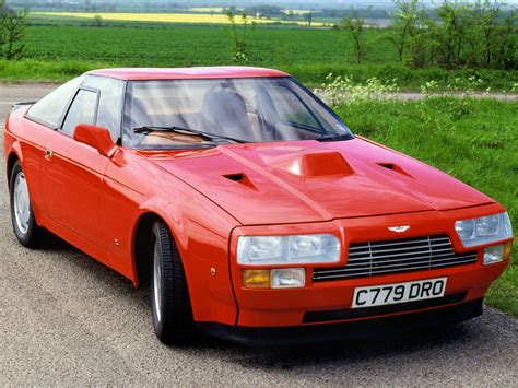 Fondos de pantalla : Aston Martin, V8, ventaja, 1986, rojo, vista frontal, coche, Retro ...