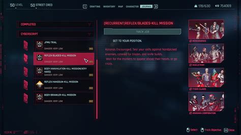 Build-based Missions at Cyberpunk 2077 Nexus - Mods and community