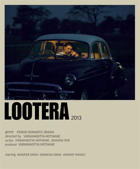 Lootera poster | Old bollywood movies, Bollywood posters, Film posters ...