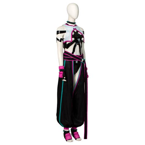 Street Fighter 6 Juri Han B Edition Cosplay Costume – Winkcosplay