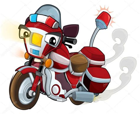 Caricature moto - caricature image libre de droit par illustrator_hft ...