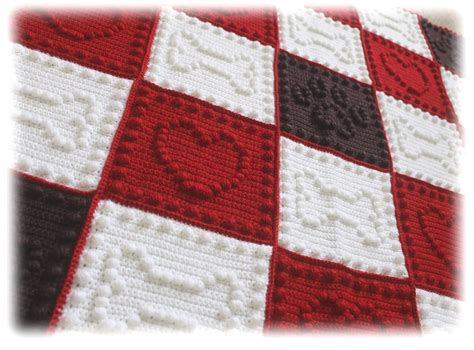 Crochet Dog Blanket Pattern Crochet Dog Quilt Pattern - Etsy