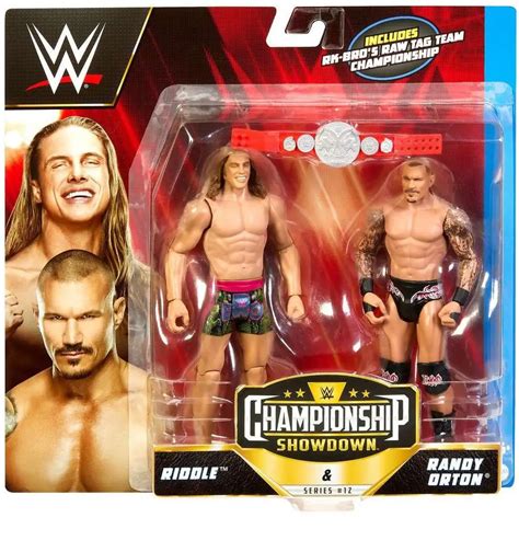 WWE Wrestling Championship Showdown Series 12 Randy Orton Matt Riddle 6 Action Figure 2-Pack RK ...