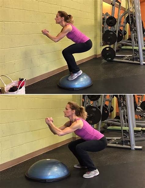 16 Best BOSU Ball Exercises To Improve Balance And Core Strength