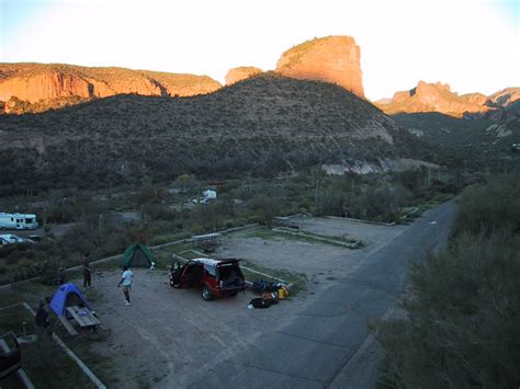 Camping in Tortilla Flat