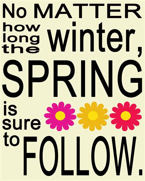 Spring When Will It Be Quotes. QuotesGram