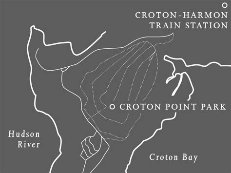 Croton Point Park - Map by David Sankey on Dribbble