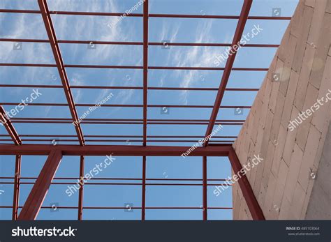 Structural Steel Beam On Roof Building Stock Photo 485103064 | Shutterstock