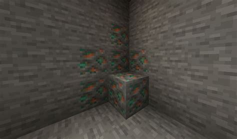 Copper Ore in Minecraft