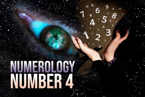 Numerology of 4 - What's the numerological meaning of the number 4?