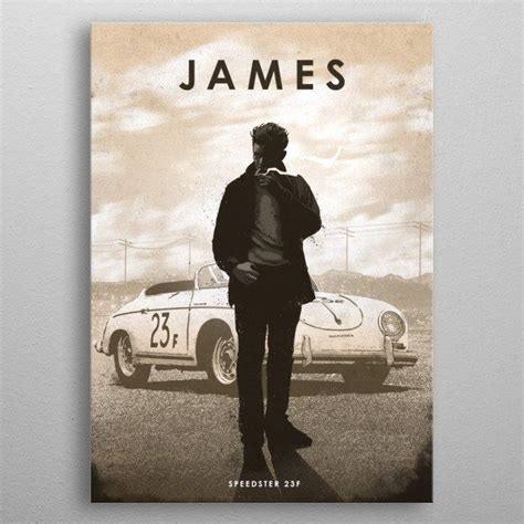 'James Dean' Poster by Eden Design | Displate | James dean poster ...