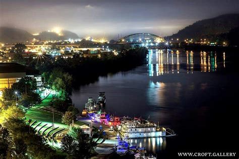 WHEELING WV. HERITAGE PORT AND THE TWO BRIDGES BEAUTIFUL PIC | West virginia, Wheeling wv ...