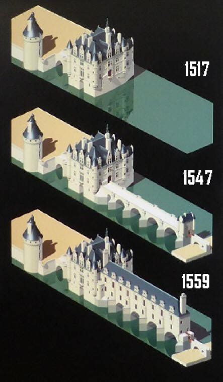 Chateau de Chenonceau in the Loire Valley | spanning the river Cher