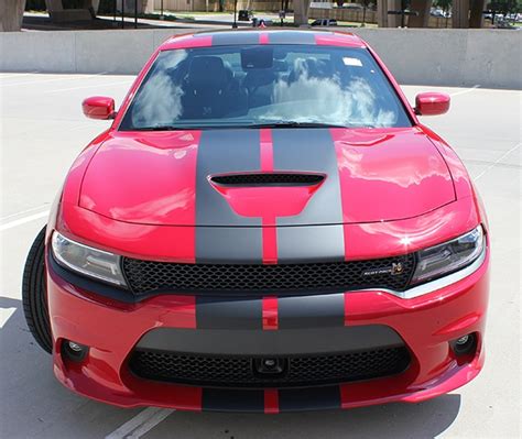 SRT Dodge Charger Carbon Fiber Stripes N CHARGE RALLY 2015-2019