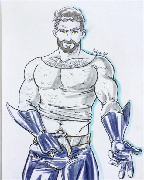 aquaman Sketch by ArtByFab on DeviantArt