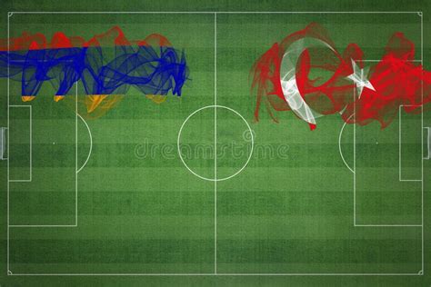 Armenia Vs Turkey Soccer Match, National Colors, National Flags, Soccer Field, Football Game ...