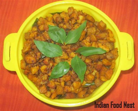 Indian Food Nest: Elephant Foot Yam Fry