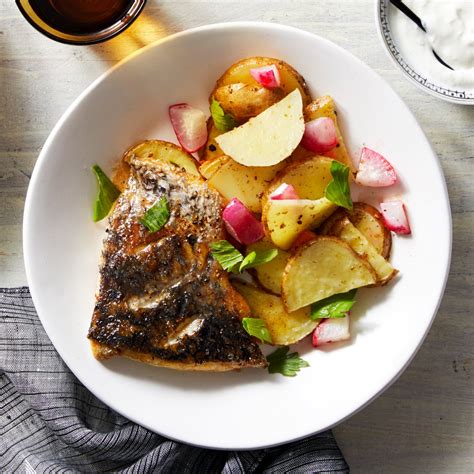 Recipe: Honey-Butter Barramundi with Za'atar Roasted Vegetables - Blue ...