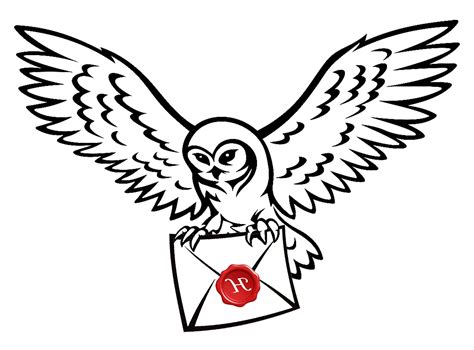 Owl Harry Potter Drawing Clip art Image - harry potter owl png hedwig flying png download - 3000 ...