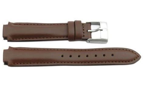 Swiss Army Genuine Brown Smooth Leather Excursion Series 12mm Watch Band | Total Watch Repair