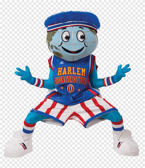 Nuova mascotte di Harlem Globetrotters, png | PNGEgg