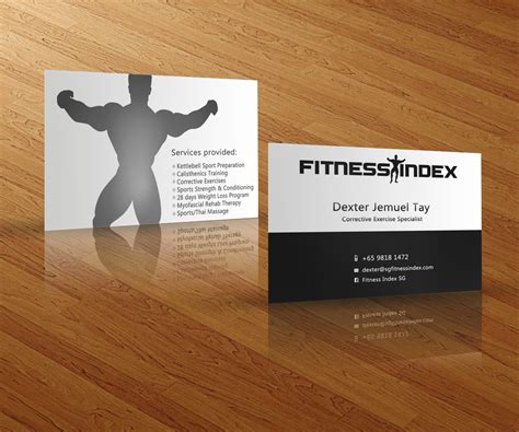 Fitness Business Cards - Business Card Tips