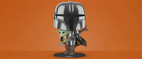 The Mandalorian In Beskar Armor & The Child "Baby Yoda" Goes 10-inch ...