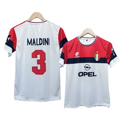 Maldini Ac Milan 1994-95 Jersey | Retro collection - Cyberried Store