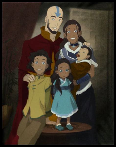 AtLA - Aang, Katara, Bumi, Kya, Tenzin | Misc | Pinterest | Avatar, Aang and Air bender