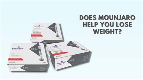 Mounjaro Weight Loss - How Quickly Does It Work For Weight Loss?