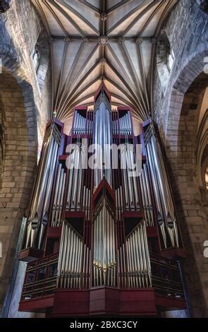 The Rieger organ. St Giles Cathedral. Edinburgh Stock Photo - Alamy