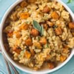 Vegan Butternut Squash Risotto - Veggie Inspired