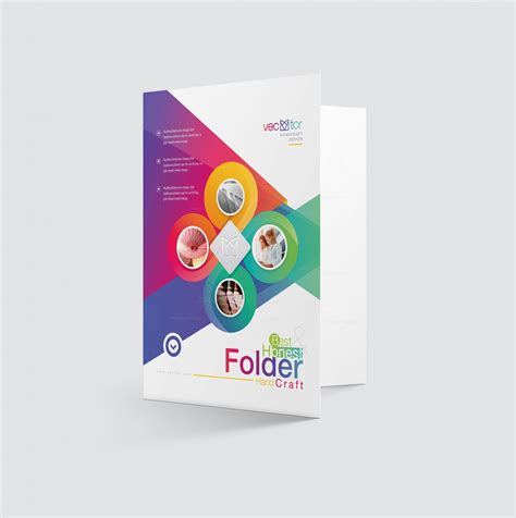 Excellent Elegant Presentation Folder Template 001176 - Template Catalog