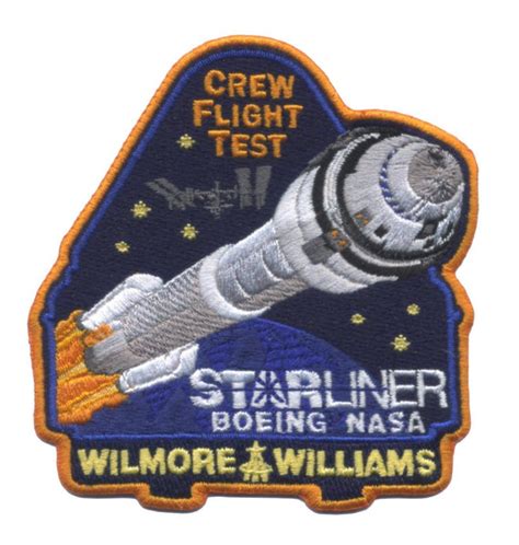 Boeing Crewed Flight Test Patch from AB Emblem | The Space Store